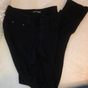 Black Stretchy Express Jeans